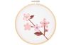 Kit de broderie Rico Design « Branche de cerisier » 