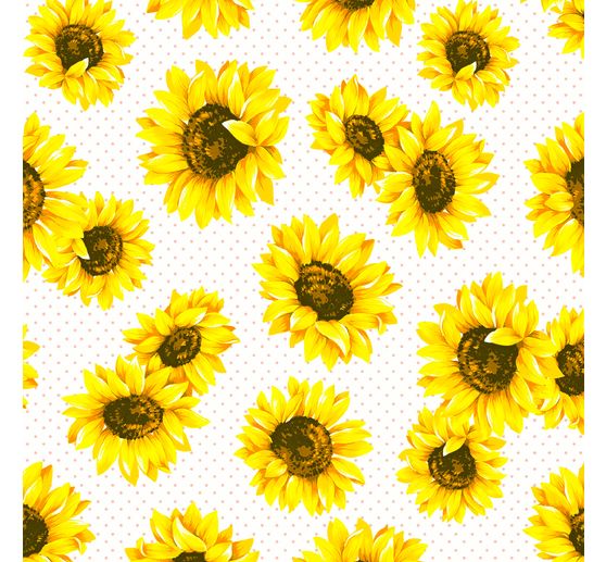 Serviette « Fleurs de tournesol » 