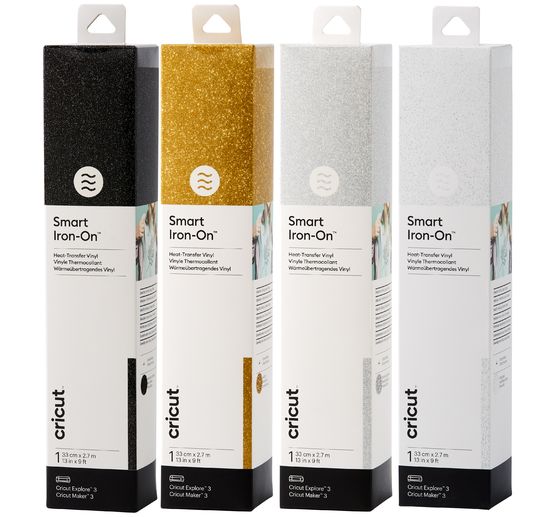 Vinyle thermocollant Cricut « Smart Iron-on », 33 x 270 cm
