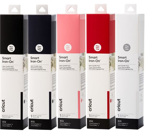 Vinyle thermocollant Cricut « Smart Iron-on », 33 x 270 cm