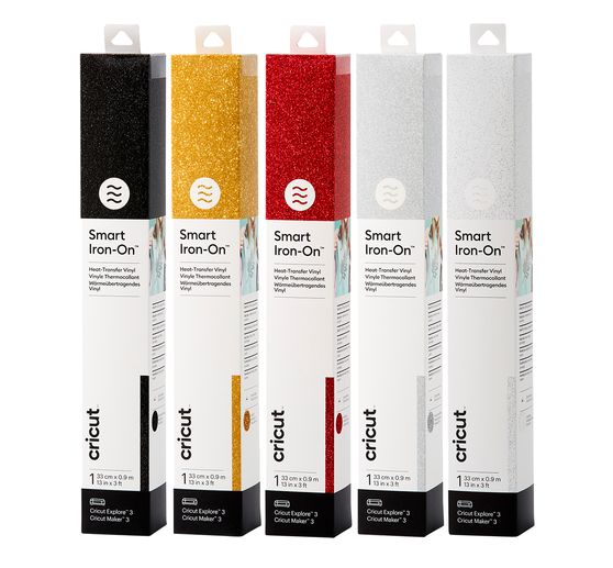 Vinyle thermocollant Cricut « Smart Iron-on », 33 x 90 cm