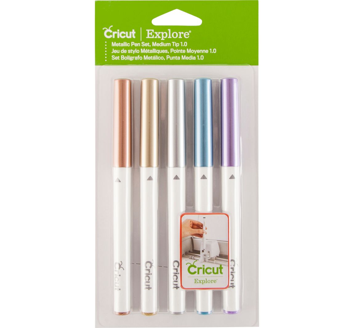 Ensemble de 5 feutres Cricut métallisé