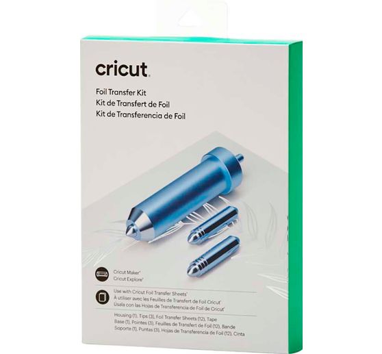Kit de démarrage Cricut « Foil Transfer Kit » 