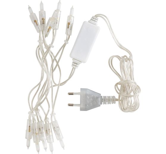 Konstsmide LED mini light chain, 10 warm white diodes