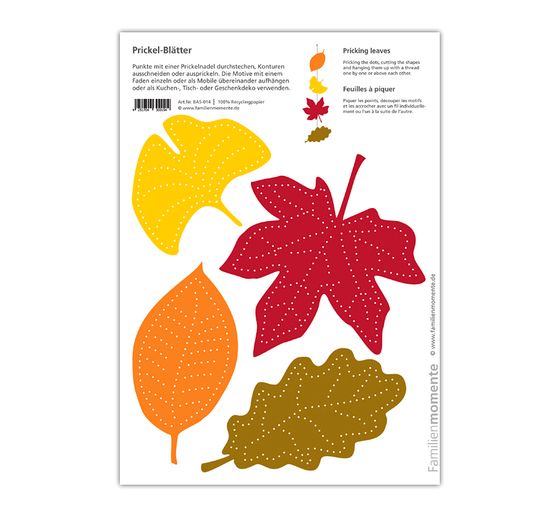 Prickle template set "Autumn magic"
