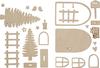 Set créatif en bois « Porte de lutin Nisse » 