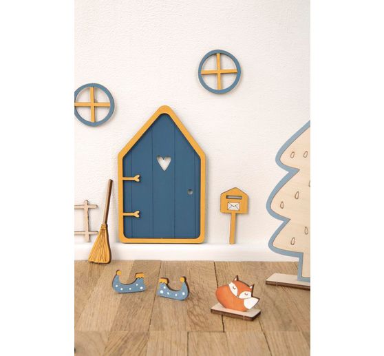 Set créatif en bois « Porte de lutin Tomte » 