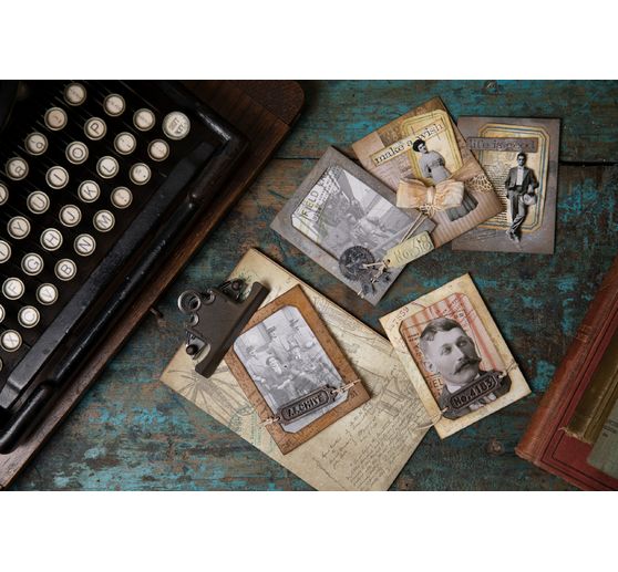 Gabarit d’estampe Sizzix Thinlits « Collector by Tim Holtz » 