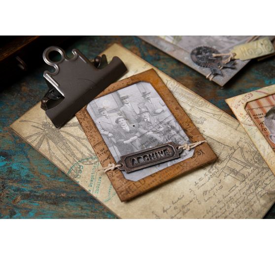 Gabarit d’estampe Sizzix Thinlits « Collector by Tim Holtz » 