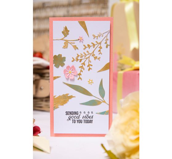 Gabarit d’estampe Sizzix Thinlits « Delicate Autumn Stems »