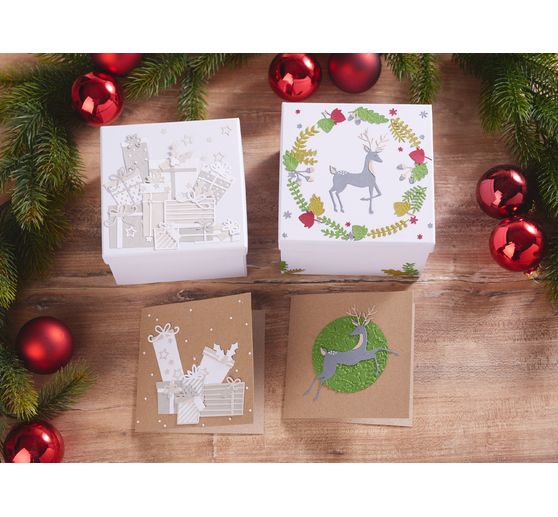 Gabarit d’estampe Sizzix Thinlits « Christmas Deer »