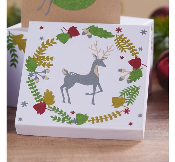 Gabarit d’estampe Sizzix Thinlits « Christmas Deer »