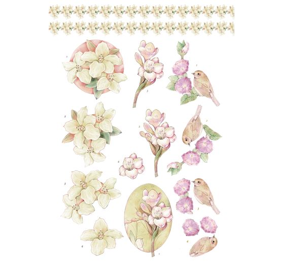 Livret de motifs 3D pré-estampés « Condolences » 