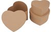 VBS Cardboard boxes "Heart", set of 3