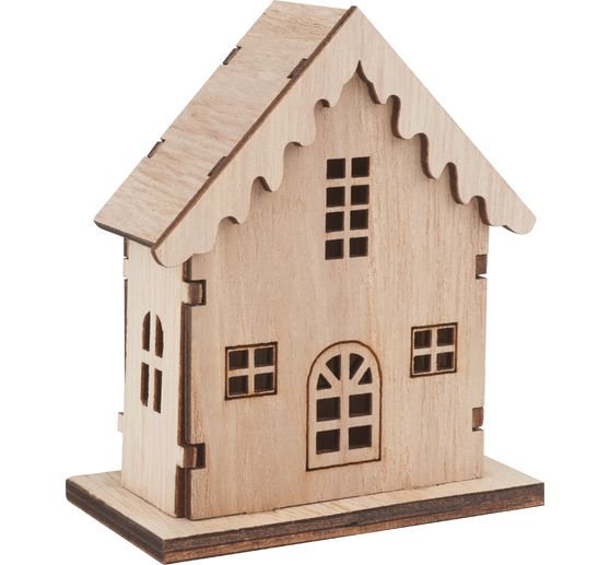 VBS Kit de construction en bois "Maison
