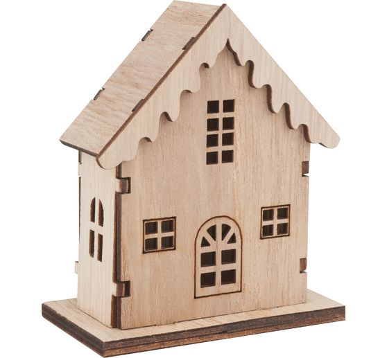 Kit de construction en bois VBS « Maison »