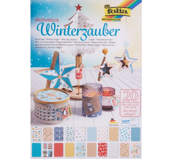 Motif block "Winter magic"