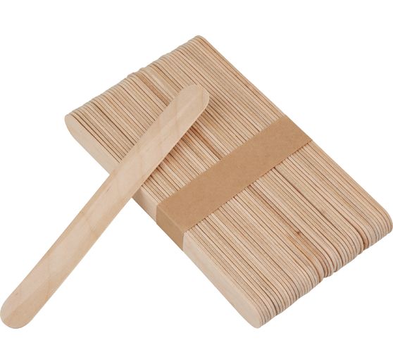 VBS Wooden spatula "Maxi", 50 pcs.