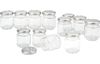 VBS Jars with screw cap "Round", 100 ml, 12 pieces