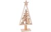 Déco en bois à assembler VBS « Sapin avec Santa »