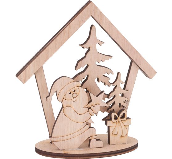 Sapin en bois à décorer - Supports de Noël en bois - 10 Doigts