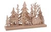 VBS Motif à piquer en bois "Forêt d'hiver avec Père Noël