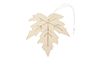 Wooden decoration pendant "Maple leaf"