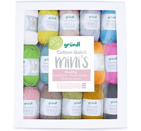 Gründl Cotton Quick minis "pastels"