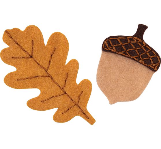 Gabarit d’estampe Sizzix Bigz « Acorn & Oak Leaf »