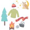 Gabarit d’estampe Sizzix Thinlits « Cozy Woodland » 