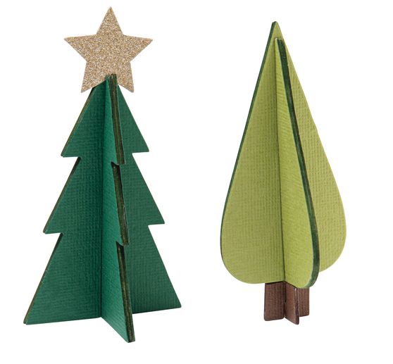 Gabarit d’estampe Sizzix Bigz « Tree Ornaments »