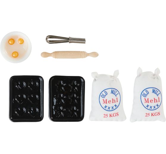 Moule à gâteau chiffres et lettres en kit 10 éléments