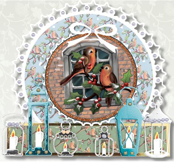 Livret de motifs3D pré-estampés « Christmas Village » 