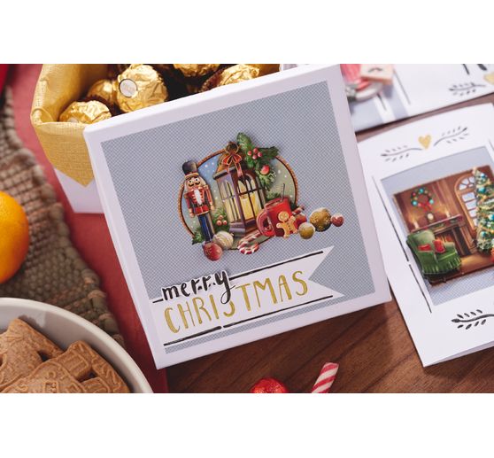 Livret de motifs3D pré-estampés « Christmas Village » 