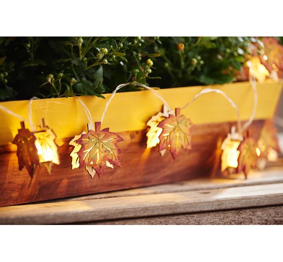 Guirlande lumineuse VBS « Feuilles d'érable » 