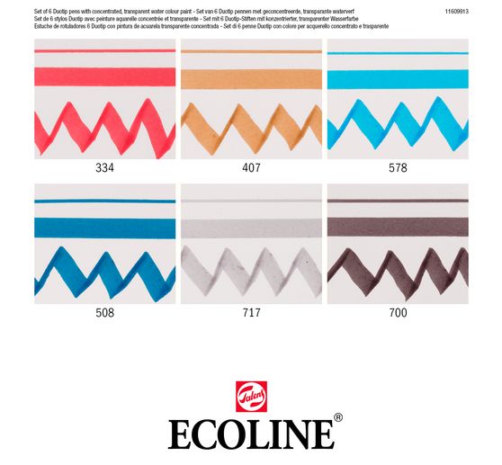 Talens Ecoline Duotip "Urban Landscape Set"