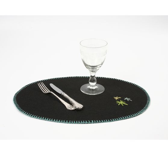 Set de fils à broder « Tons verts », 6 pc.
