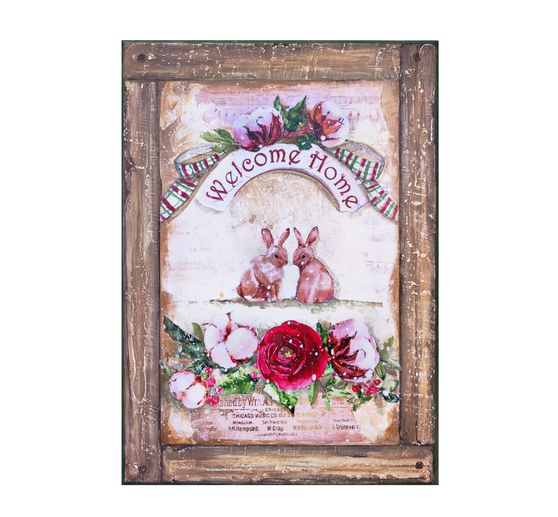 Scrapbook block "Home for the Holidays"