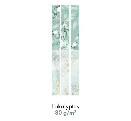 Bandes de papier « Eucalyptus » 