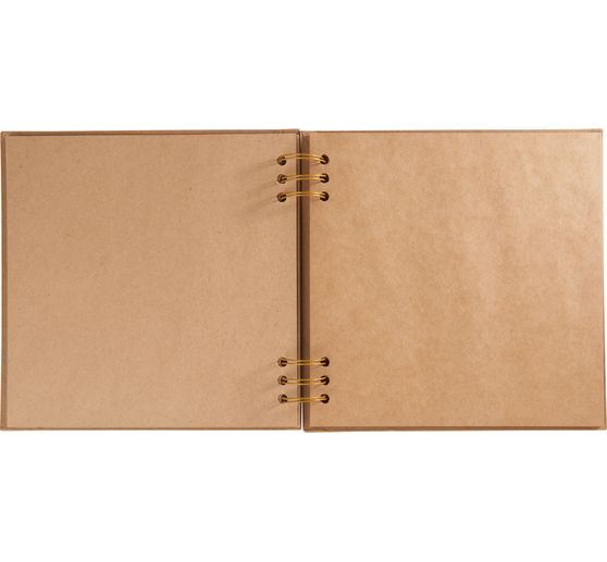 VBS Ring binder album, kraft paper pages