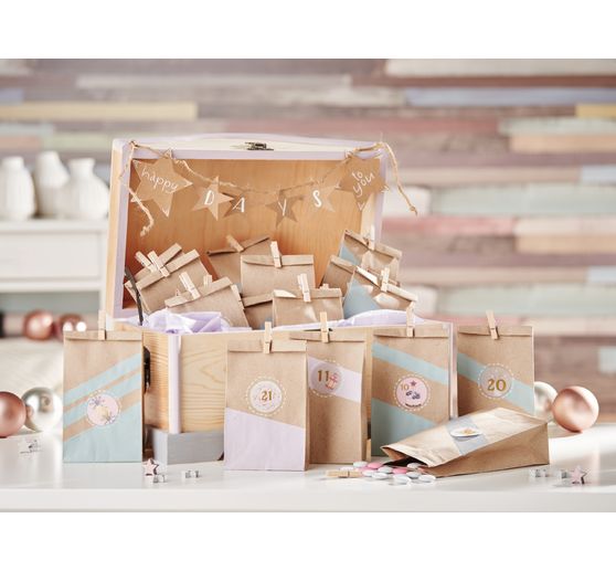 VBS Advent calendar set "Pastel"