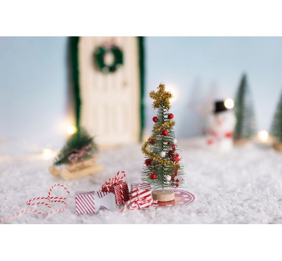 Mini-kit créatif porte de lutin « Sapin de Noël » 
