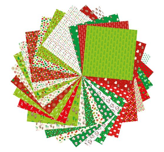 Assortiment de papier de pliage « Noël » 