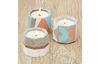 Creative set "Concrete candle holder with soy wax"