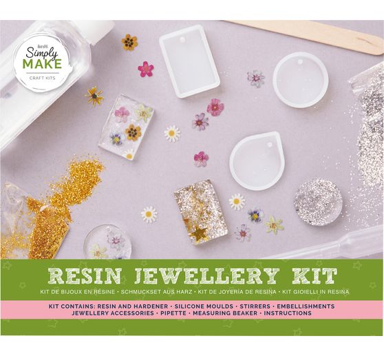 Kit créatif « Bijoux en résine »