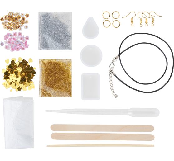 Kit créatif « Bijoux en résine »