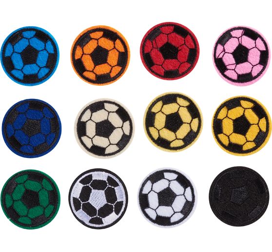 Applications thermocollantes VBS « Football », 120 pc.