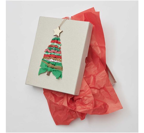 Set de rubans Rico Design « Lucky dip », Rouge-Vert