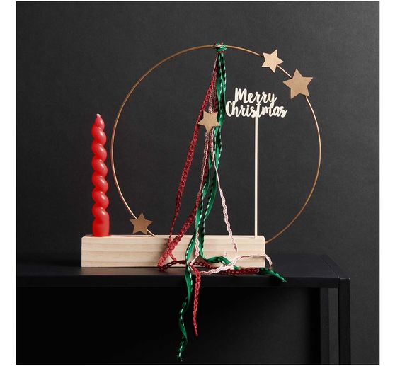 Set de rubans Rico Design « Lucky dip », Rouge-Vert