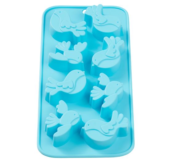 Silicone casting mould "Birds"